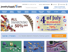 Tablet Screenshot of jewelrysupply.com